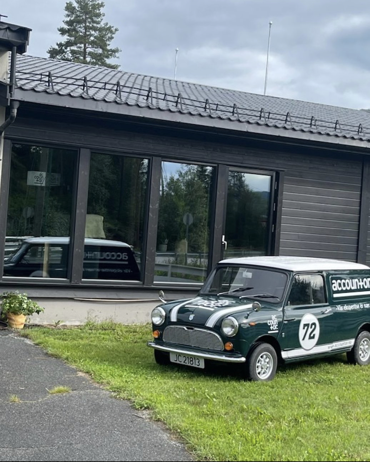 Accountor Valdres og Land sin firmabil