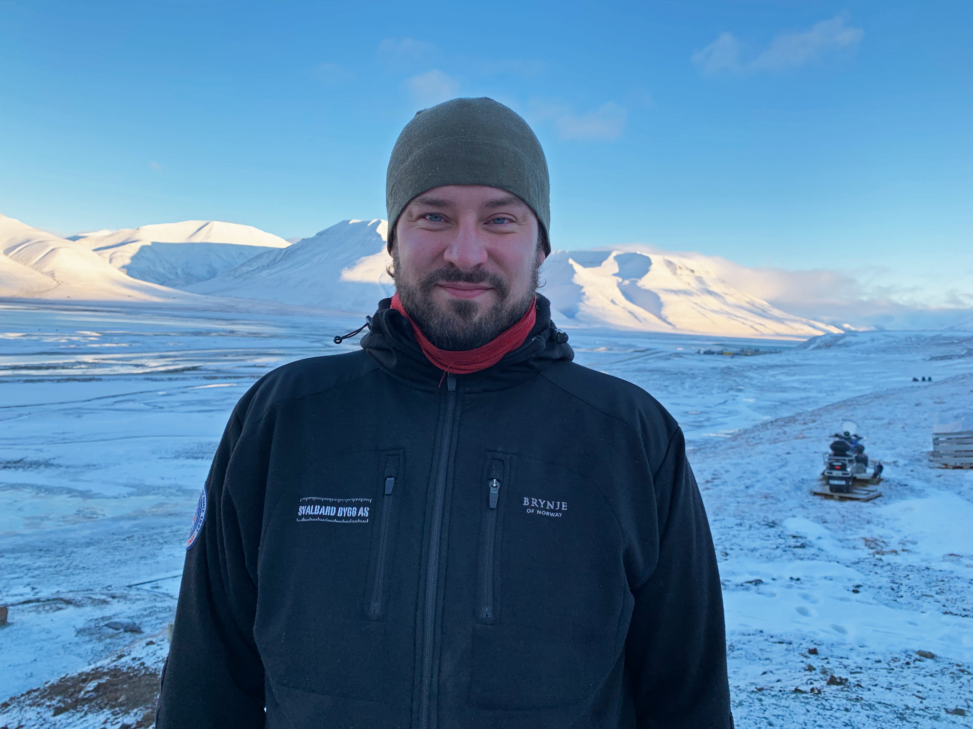 Trond Håvelsrud fra Svalbard Bygg AS