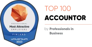 Universum badge professionals Finland 2023